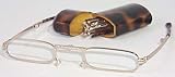 Mini Folding Glasses with Tortoise Shell case by American Reading Glasses