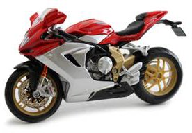2012 MV Agusta F3 Serie Oro Red Bike Motorcycle 1/12 by Maisto 11095