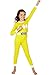 Power Ranger Girls' Big Pajama Set, Yellow, 8