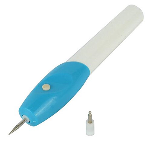 Muicatte Mini Engraving Pen Electric Carving Pen Machine Graver Tool Engraver with Replacement Nozzle