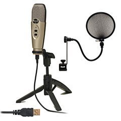 CAD U37 USB Studio Quality Recording Bundle Plug n' Play