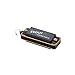 Andoer 4 Holes 8 Tones Mini Harmonica Metal Chain Necklace Style Mouth Organ