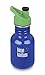 Klean Kanteen Kids Single Wall Stainless Steel Sport Bottle with Klean Coat and Leak Resistant Sport Cap 3.0-12oz - Coastal Waters