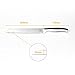 GOMUM Serrated Slicer 8 Inches High Carbon Stainless Steel Cutter Multi-Purpose Kitchen Knife for Cutting Crusty Breads, Cake, Bag, 18 x 5 x 1 inches, White