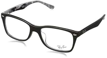 Ray-Ban RX5228F Square Asian Fit Eyeglass Frames, Matte