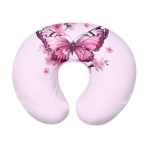 TSVAGA Nursing Pillow Original Support Butterfly Nursing Essentials for Bottle and Breastfeeding with Removable Nursing Pillow Cover