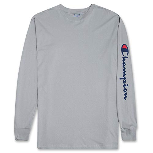 Champion Men's Big Tall Script Logo Long Sleeve Kuwait Ubuy