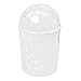 Umbra Mini Waste Can, White/Onyx