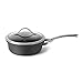 Calphalon Contemporary Hard-Anodized Aluminum Nonstick Cookware, Shallow Sauce Pan, 2 1/2-quart