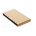 Chris-Wang 80 Sheets A5 Size 6-Holes Traveler's Notebook Planner Filler Papers/Journal Dairy Inserts Refill Kraft Paper/Loose-leaf Binder Paper, Brown Color, 8.5
