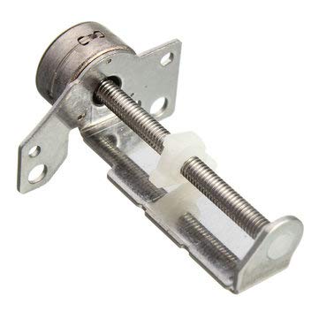 Mechanical Parts Motor - 5V 2-Phase 4-Wire Micro-Step Motor Mini Slider Screw Stepper Motor -, 1x 2-Phase 4-Wire Micro Motor,