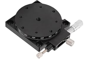 Manual Displacement Platform, R Axes Rotating Linear Stage, 360° Sliding Table 60mm RS60 ‑ L