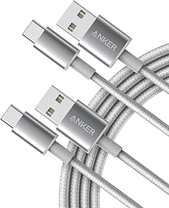 Anker USB C Charger Cable, 2-Pack 10 ft (3 m) USB to USB C... en promo sur Amazon