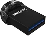 SanDisk 256GB Ultra Fit USB 3.2 Flash Drive Black view 4
