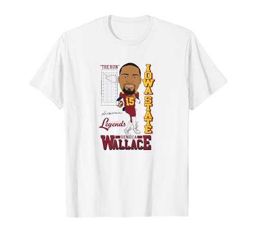 Seneca Wallace Iowa State "The Run" Officially Licensed T-Shirt