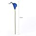 JUSTOYOU 20pcs Artificial Calla Lily Real Touch Flower Bride Wedding Home(Blue)