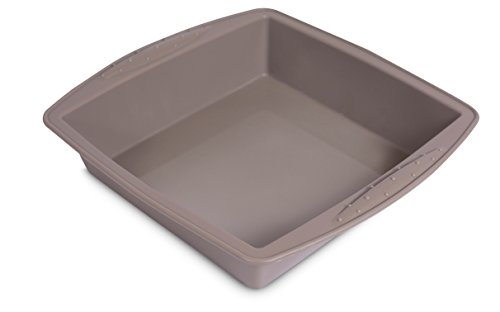 Internet's Best Silicone Square Cake Mold - Non-Stick Baking Pan - Cake Bakeware - BPA Free - Thumbnail 5