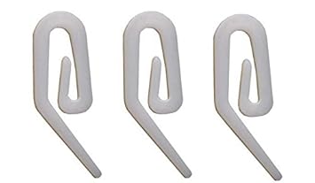 100 Pemier Plastic Curtain Hooks For Curtain Tape Used For Hanging