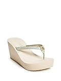 GUESS Factory Women's Salima Wedge Flip Flops