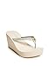 GUESS Factory Women's Salima Wedge Flip Flops
