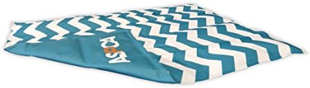 ASPCA AS672BLUE Chevron Reversible Pet Self Cooling Mat