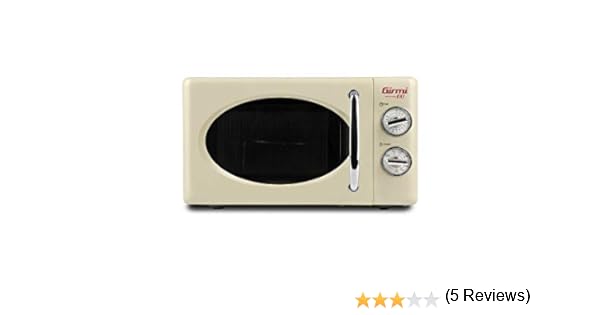 Girmi FM2105 Horno microondas combinado Vintage Design, 20 l, 700 ...