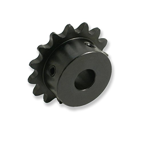 Pignon Chaîne B Type 15 Dents 10mm Alésage - Acier Inoxydable Sourcing Map