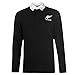 New Zealand Adults Retro Style Rugby Shirt (100% Cotton & Sizes S to 3XL)
