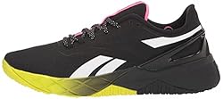 Reebok Men's Nanoflex Cross Trainer, Black/Atomic