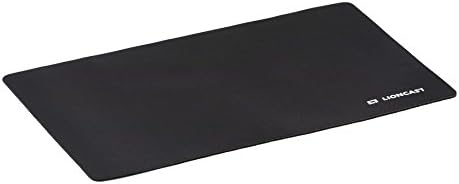 Lioncast Gaming Mouse pad of, Size S, M, L & XL 400 x 250mm, Hartplastik - Nero