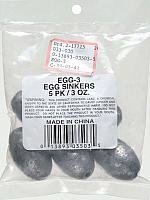 South Bend Egg Sinkers, 3-Ounce