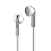Edifier H190 Premium Earbuds - Classic Style Earbud Headphones - White Earphones with Non-Tangle Wire