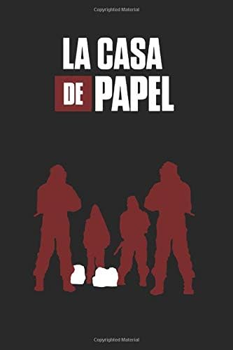 La Casa De Papel: notebook, 100 lined pages, 6x9''