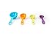 Fox Run Measuring Cup Set, 1/8 cup to 1 Cup, Multicolored 4 Cup Measuring Set