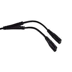 Strhowill (1ft/0.3m) IEC 320 C8 to Dual C7 Power