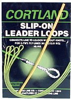 UPC 043372601260, Cortland 601260 Slip-On Leader Loops Braided Yel, 30-Pound