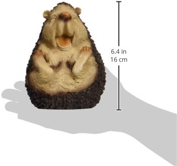 Design Toscano QM22558 Roly-Poly Laughing Hedgehog Statue - Image 4