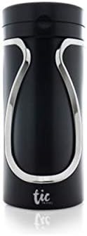 Tic travel bottle Sub-bottle Storage bottle fit cosmetic Washing Shower Gel shampoo Skin care products (Bath bottle black)