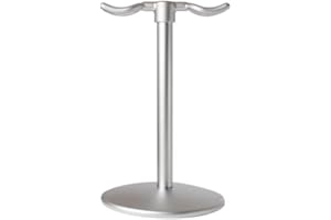 MERKUR Shaving Stand for Razor and Brush in Matt Chrome | Fits 700002 Matt Futur Adjustable Razor | 1700002 Matt Shaving Brush