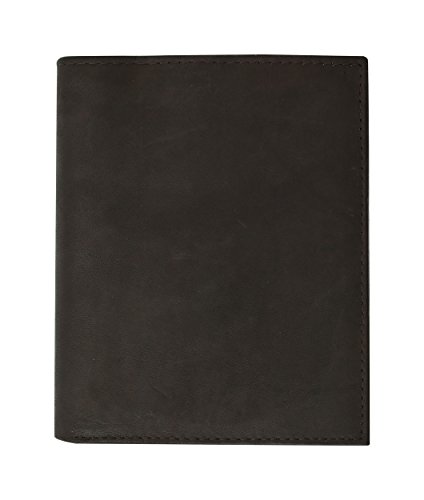 RFID Blocking Bifold Hipster Multi Credit Card ID Holder Wallet Premium Leather (Brown)