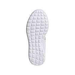 adidas Lite Racer Adapt Running Shoe, White/Light