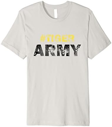 Mens Tiger Army 3XL Silver