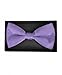 Men's Solid Color Clip On Bow Tie