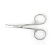 Stainless Steel Eyebrow Moustache Facial Nose Ear Hair Curved Edge Scissors