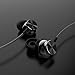 3.5mm Earphones Headphones, Powerful Bass Driven Sound, 12mm Large Drivers, Ergonomic Design for iPod,iPad iPhone,and Mp3/Mp4 Players (Black) HT0829-Bthumb 4