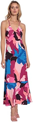 jessica simpson halter maxi dress Jessica Simpson Maxi Dress Chevron Striped Coral Black White Teal Size S  Halter