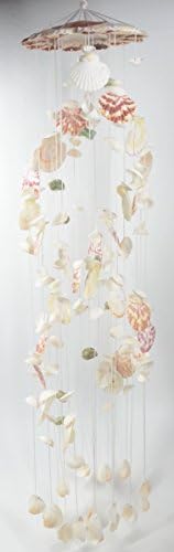 WIND CHIMES Amazing Grace 35"Shell chime Deliver Rich, Full, Relaxing Tones - Best Large Wooden Wind Chime For Outdoor Patio - Home decor accents - Outdoor decorate chime Anwing(SLWL 35")