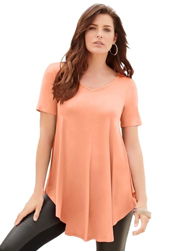 Roaman's Women's Plus Size Swing Ultra Femme Tunic