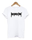 Mars NY Unisex Justin Bieber tshirt Purpose Tour tshirt (MEDIUM, WHITE)