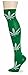 Leotruny Women's Knee High Marijuana Leaf Weed Socks One Size